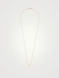 30-Inch 14K Gold Penelope Paperclip Chain Necklace