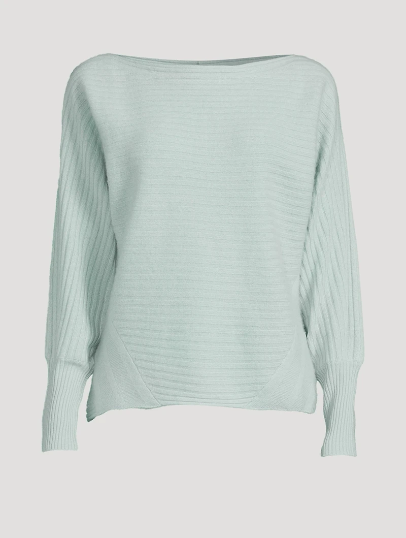 Coastal Cashmere Boatneck Sweater