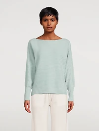 Coastal Cashmere Boatneck Sweater