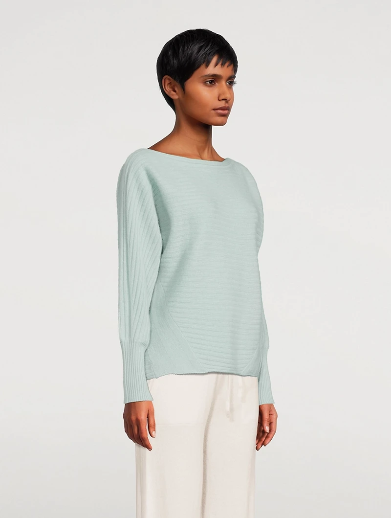 Coastal Cashmere Boatneck Sweater