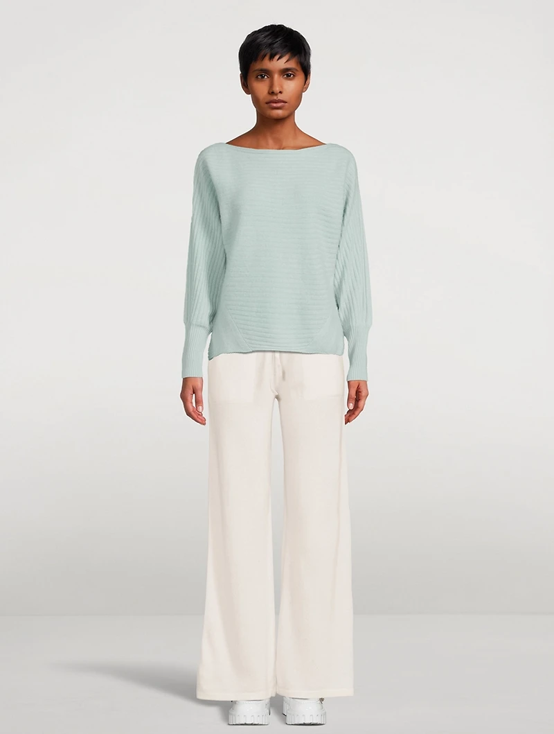 Coastal Cashmere Boatneck Sweater