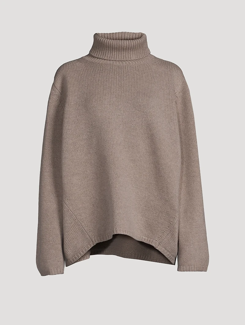 Wool Cashmere Turtleneck