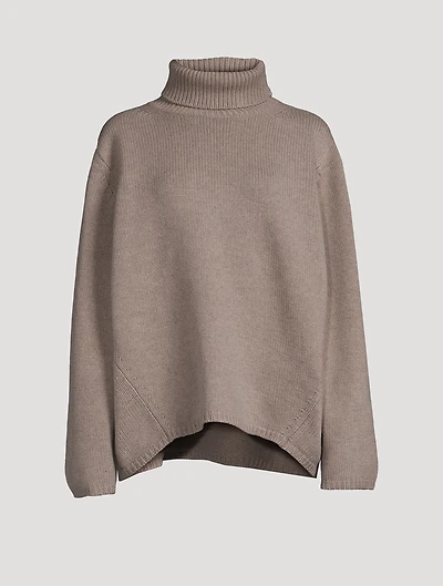 Wool Cashmere Turtleneck