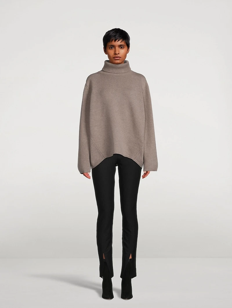 Wool Cashmere Turtleneck