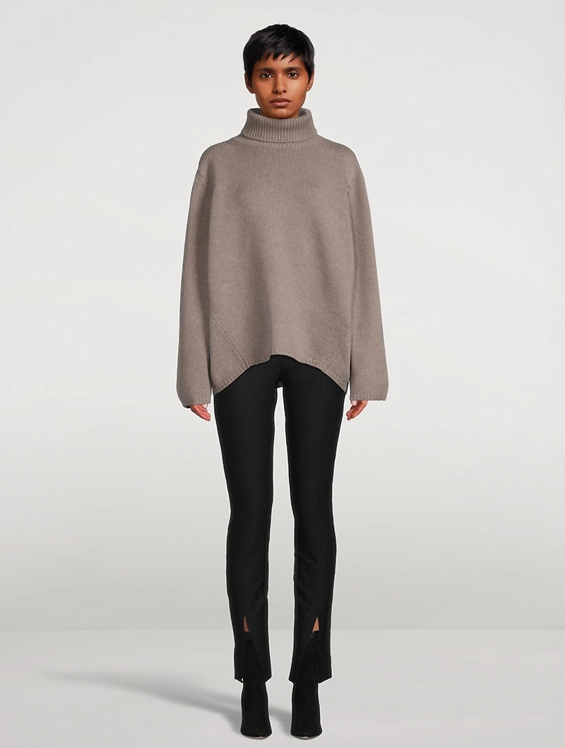 Wool Cashmere Turtleneck