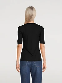Thin Cashmere Modal Tee