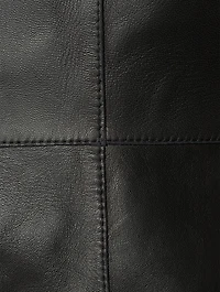 Slim Leather Coat