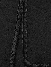 Embroidered Scarf Jacket