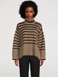 Signature Stripe Turtleneck