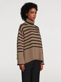 Signature Stripe Turtleneck