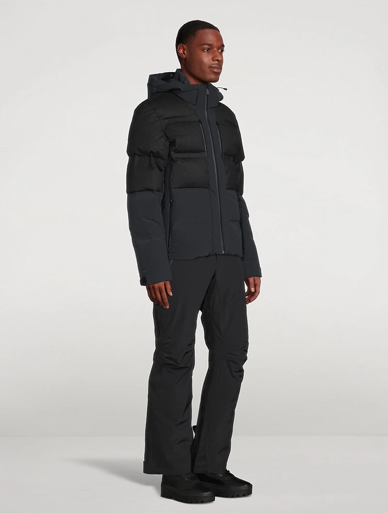 Super Nuke Wool And Nylon Down Jacket