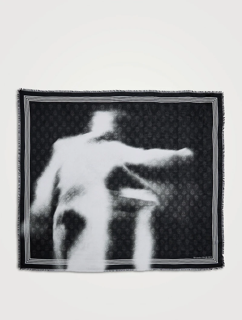 Silhouette Biker Scarf