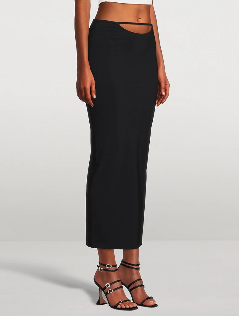 Floating Strap Column Skirt