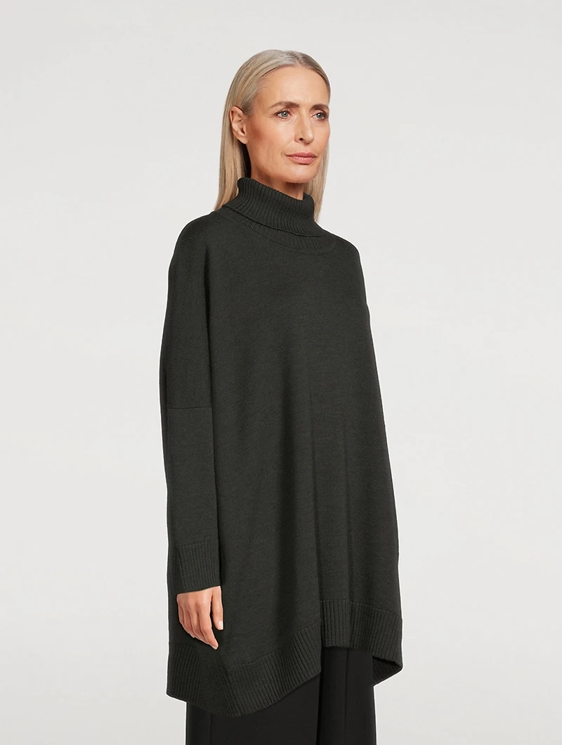 Extra-Fine Wool Turtleneck Sweater