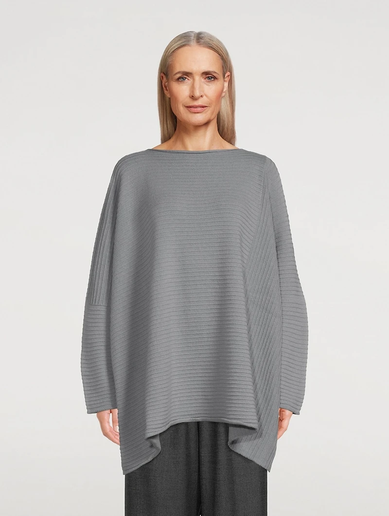 Ribbed Cashmere Sweater