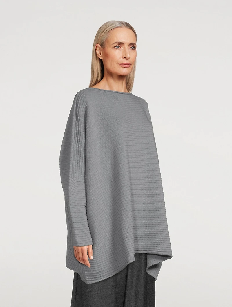 Ribbed Cashmere Sweater