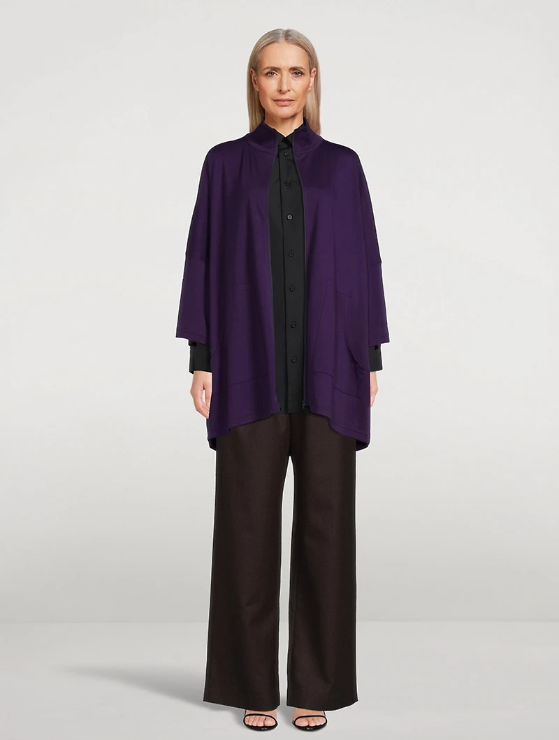 Pima Cotton Zip-Front Jacket