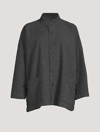 Wide Mandarin Jacket