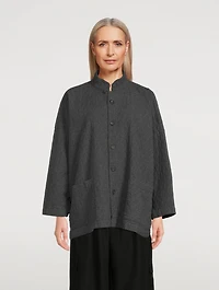 Wide Mandarin Jacket