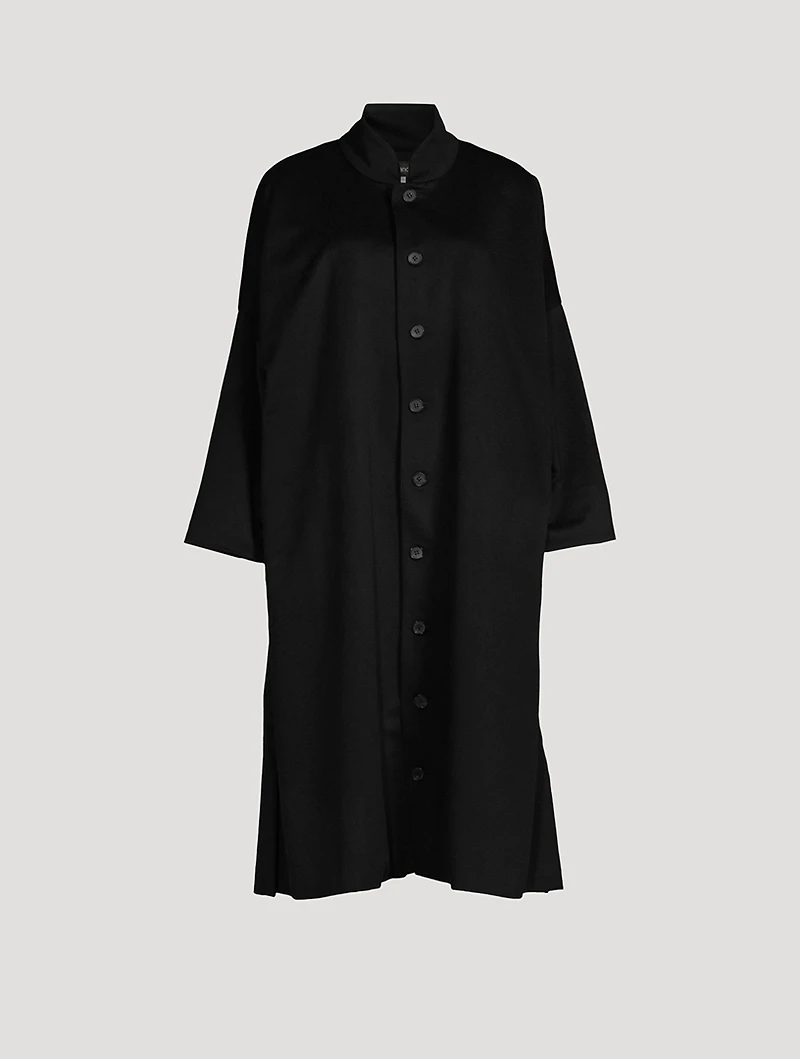 Full-Length Stand Collar Imperial Coat