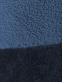 Reversible Patchwork Shearling Coat