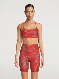 SoftMark Racerback Bra Paisley Print