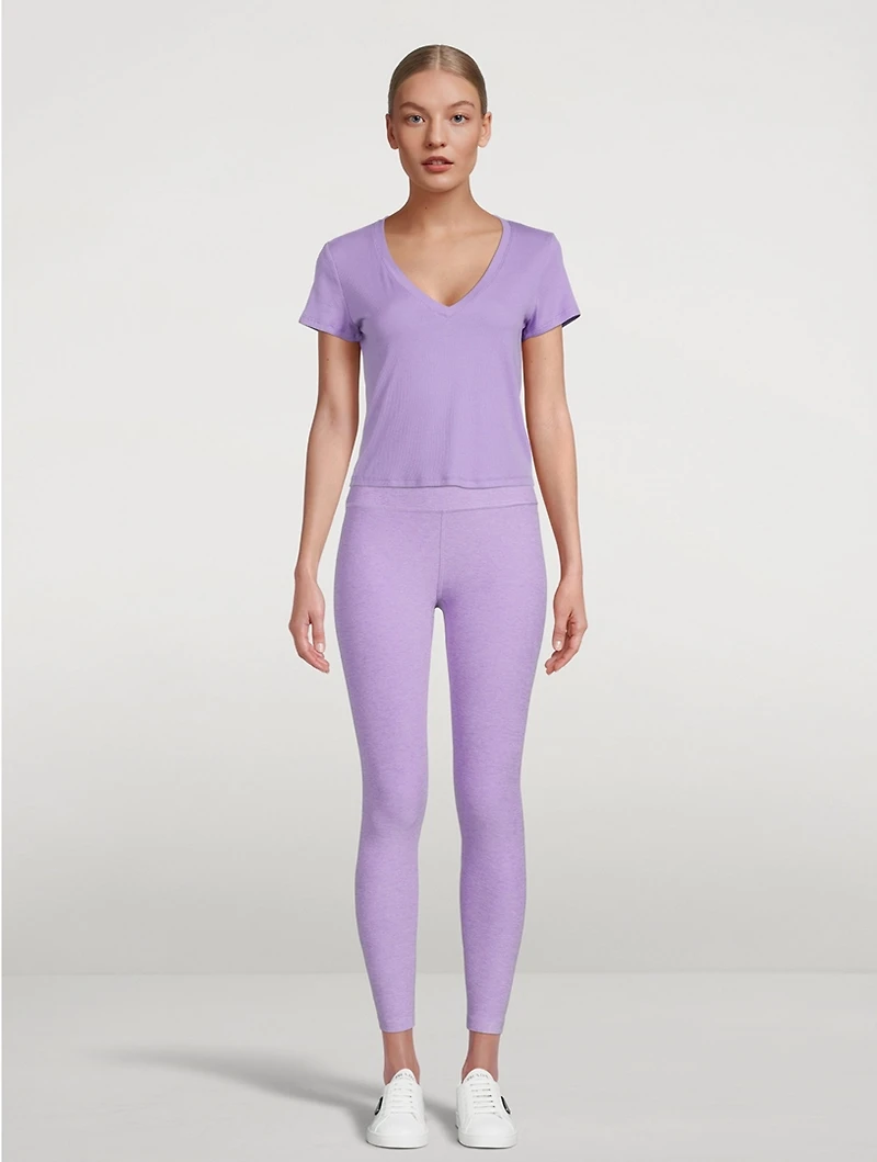 At Your Leisure High-Waisted Midi Leggings