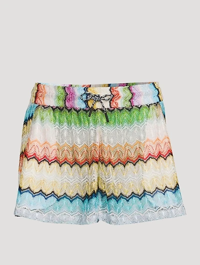 Knit Drawstring Shorts