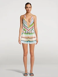 Knit Drawstring Shorts