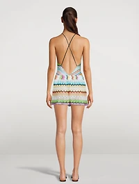 Knit Drawstring Shorts