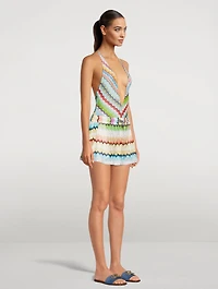 Knit Drawstring Shorts