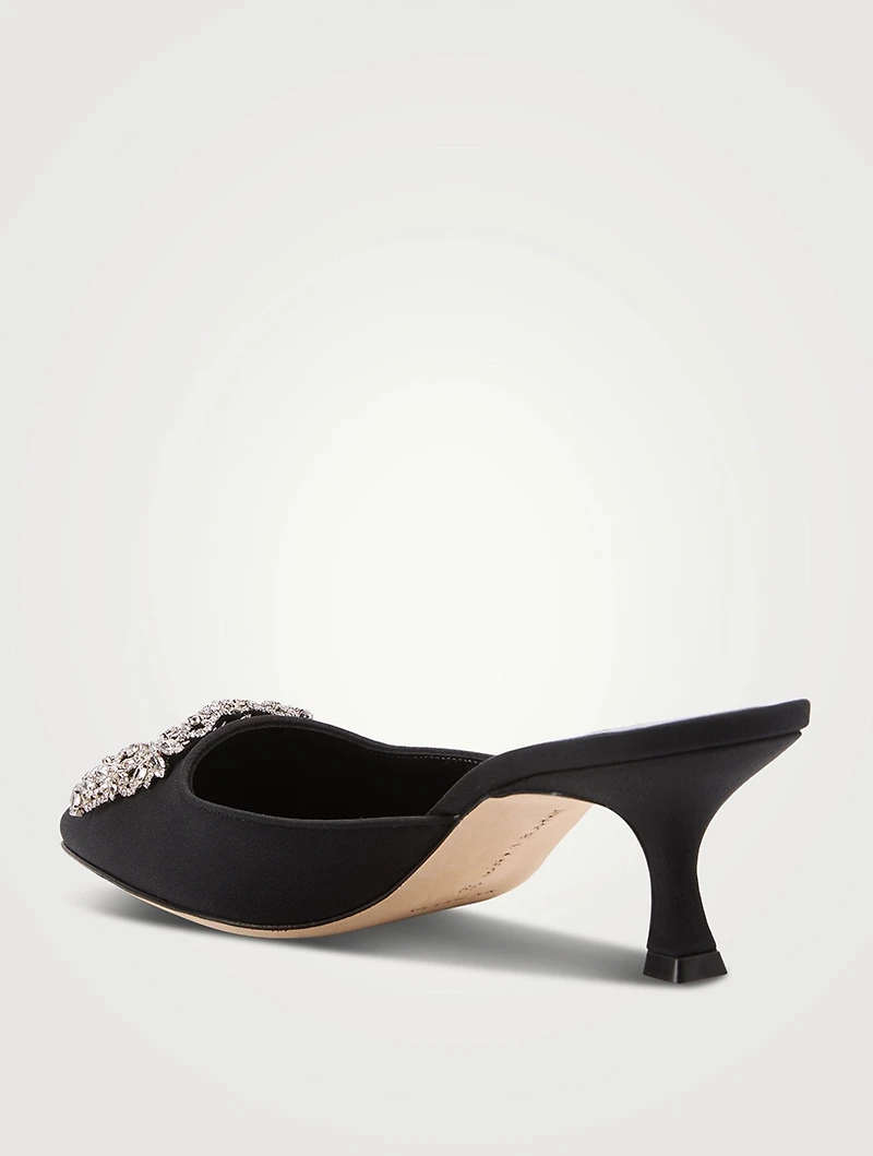 Maysale 50 Satin Mules