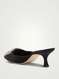 Maysale 50 Satin Mules