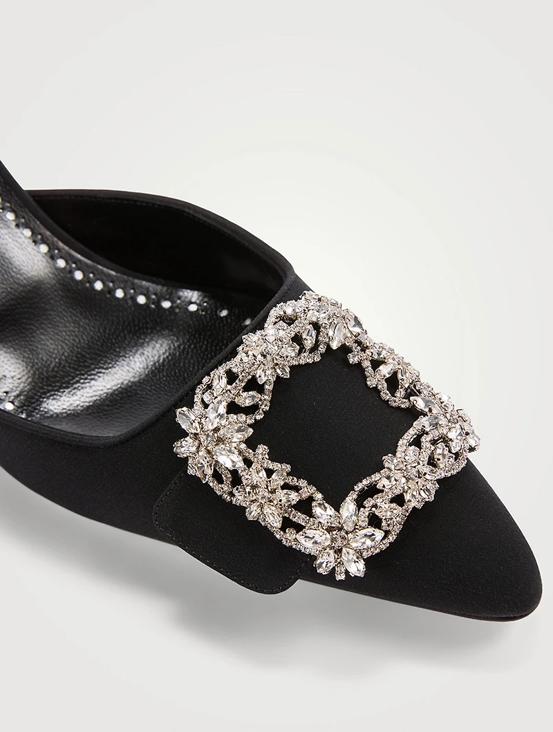 Maysale 50 Satin Mules
