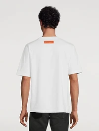 Heron Censored Cotton T-Shirt