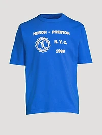 Medieval Heron Cotton T-Shirt