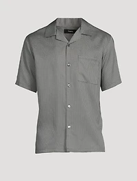 Noll Short-Sleeve Shirt Reef Print