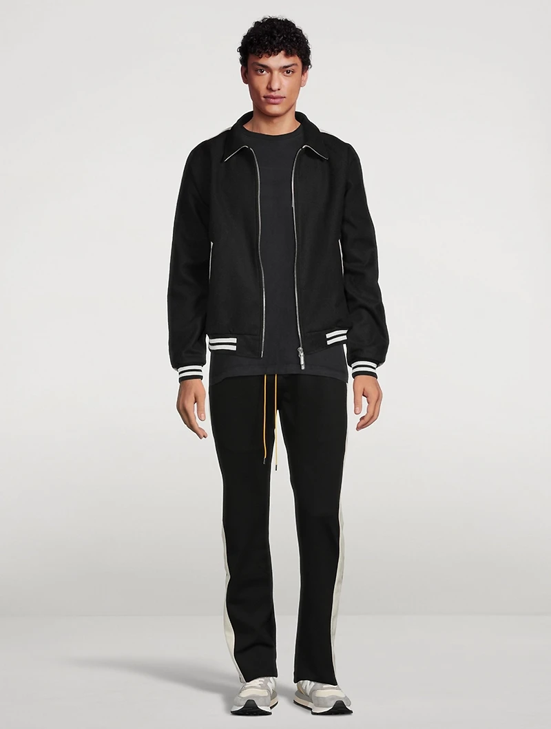 Boys Signature Wool-Blend Bomber Jacket