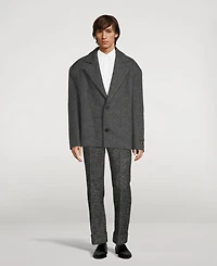 Wool And Alpaca Oversized Jacket