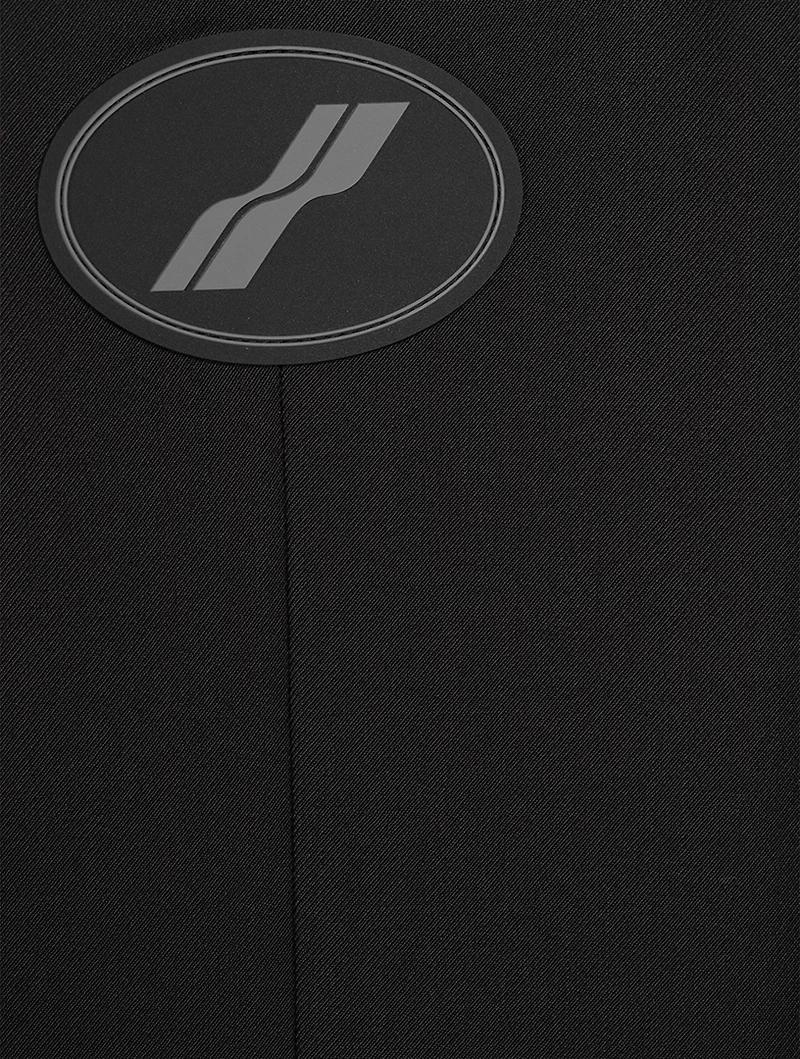 Oversized Suit Jacket With Logo