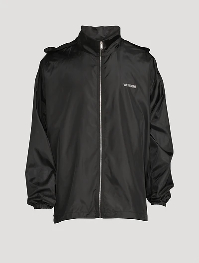 Windbreaker Jacket With Hood