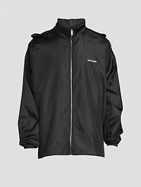 Windbreaker Jacket With Hood