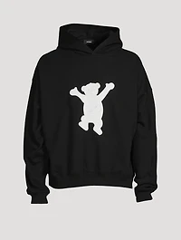 Cotton Teddy Logo Hoodie