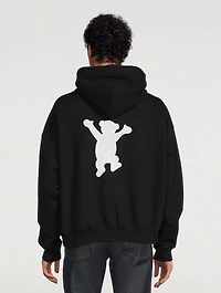 Cotton Teddy Logo Hoodie