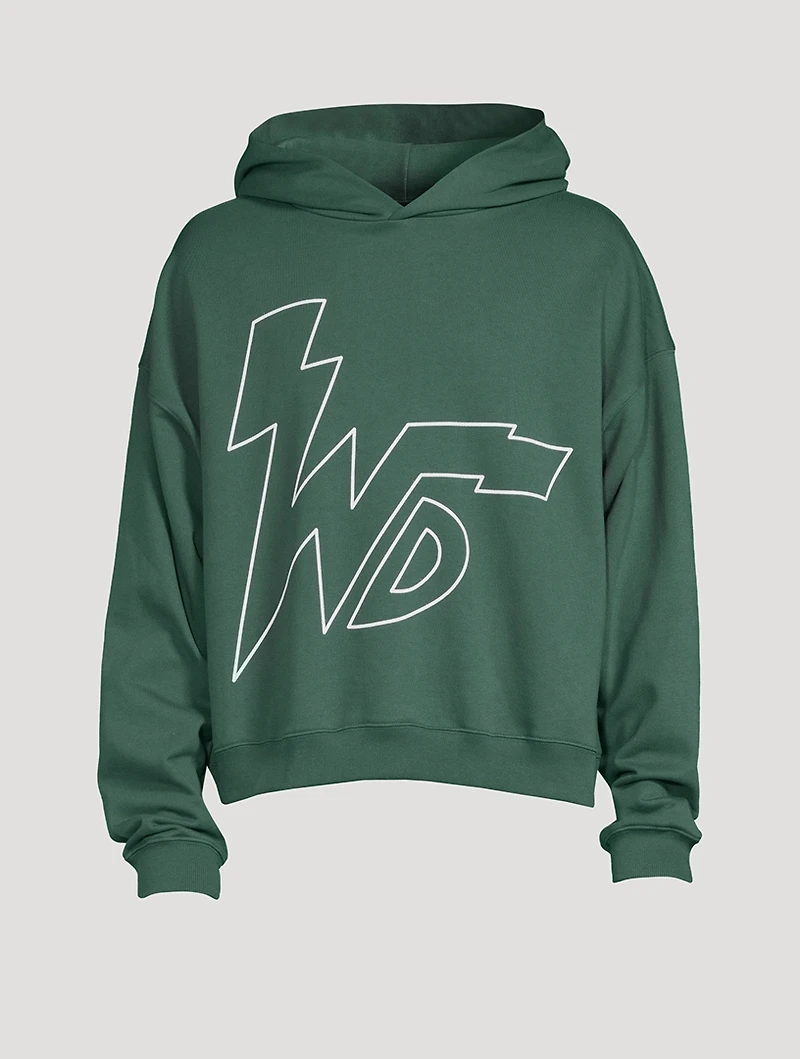Cotton Thunder Logo Hoodie
