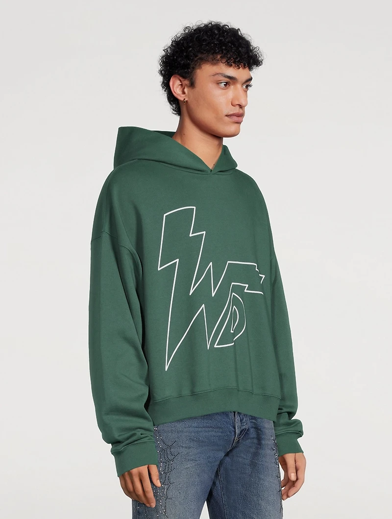Cotton Thunder Logo Hoodie