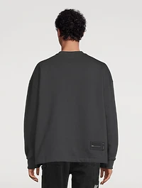 Cotton-Blend Logo Sweatshirt