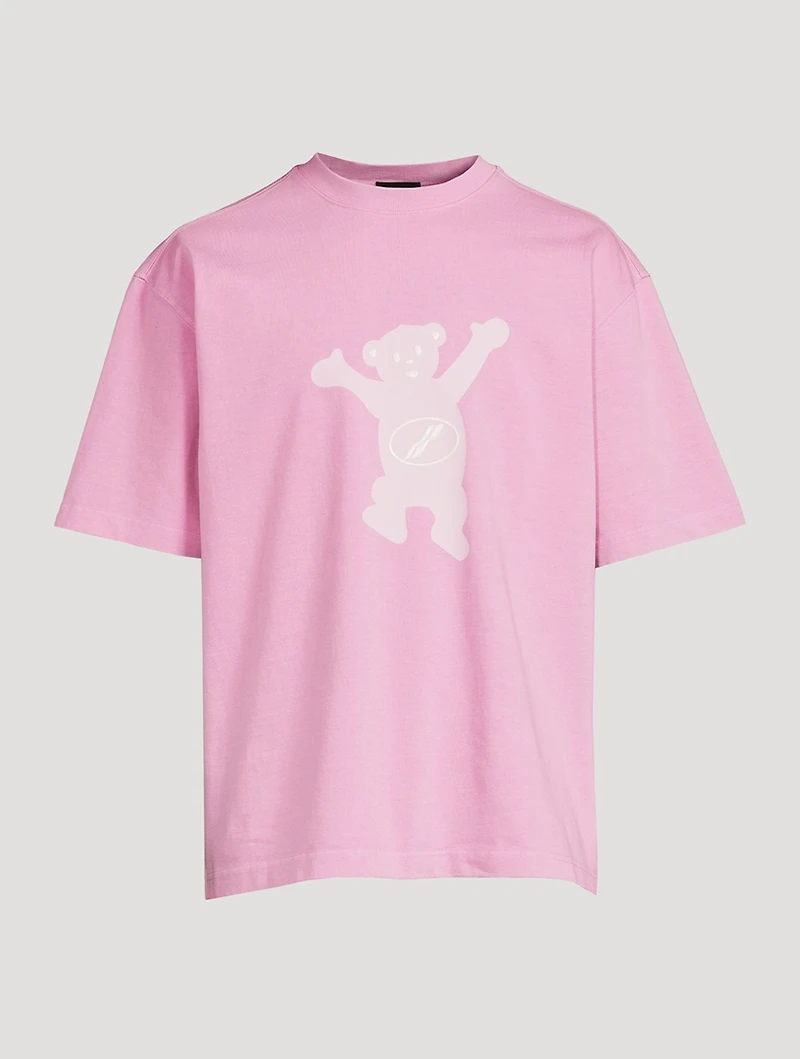 Cotton Teddy Logo T-Shirt