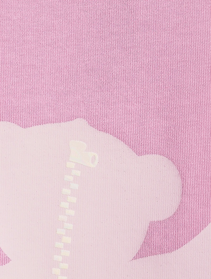 Cotton Teddy Logo T-Shirt
