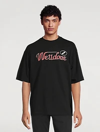 Cotton Cursive Logo T-Shirt